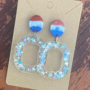 Resin earrings